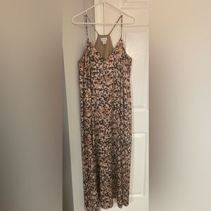 XL Leopard Watercolor Dress